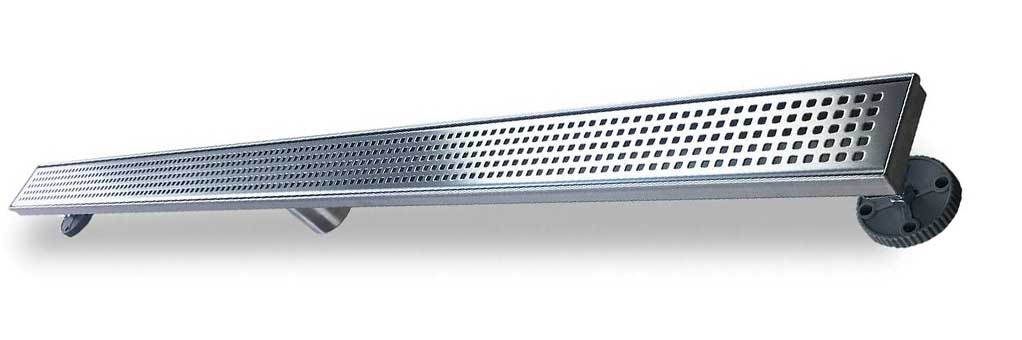 Σιφώνι δαπέδου μακρόστενο.